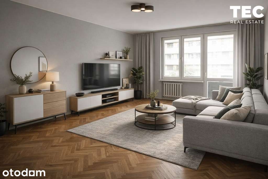 50,09 m2 | w centrum | 2 pokoje | osobna kuchnia