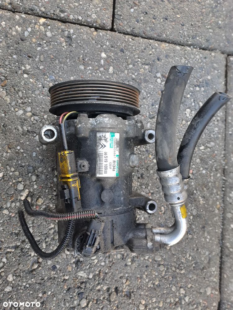 Citroen C4 kompresor klimatyzacji Sanden SD6C12 1351F 9651910980 - 3