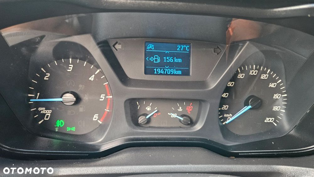 Ford Custom 2,0TDCI L2H1 Długi 194t.km. Pełen Serwis Ford Klima Webasto Hak Parktronik 2xDrzwi - 21