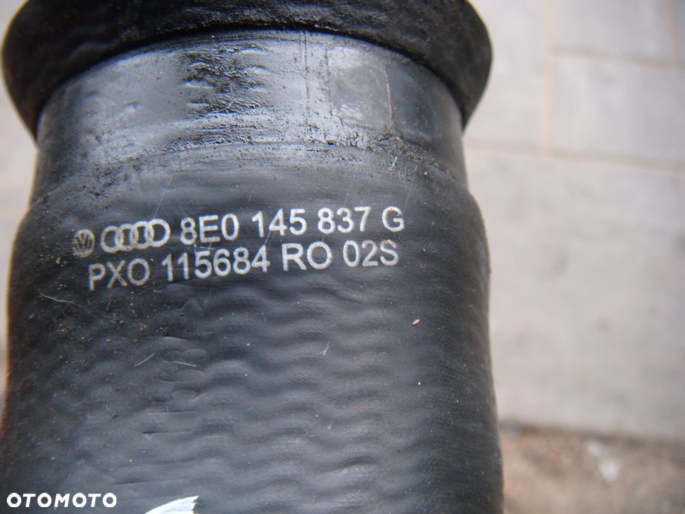 audi a4 b7 2.0 tfsi przewód intercoolera 8e0145837g - 2