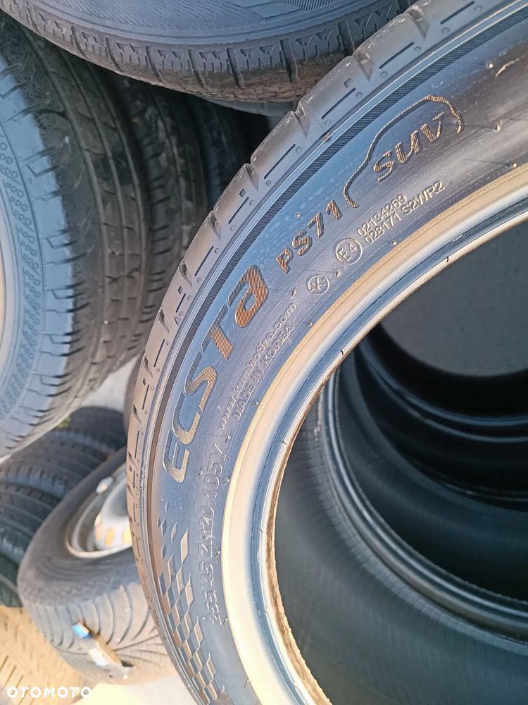 255/45R20 105Y ZR20 Opony Letnie Lato Kumho ECSTA Suv PS71 Legnica ALU-RAD 255/45 NOWE DEMO 8mm - 8
