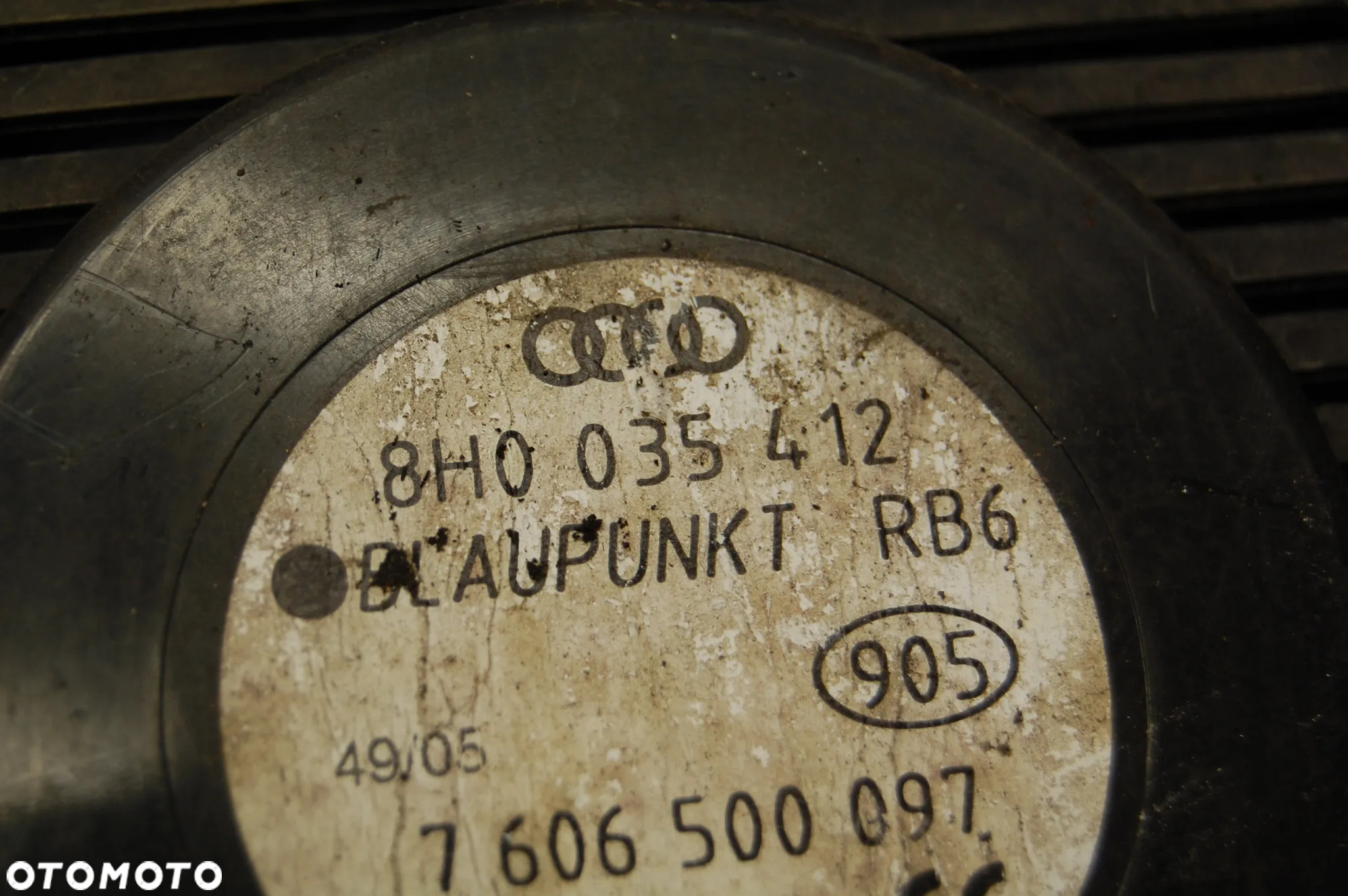 GŁOŚNIK GŁOŚNIKI BLAUPUNKT 8H0035412 AUDI A4 B7 B6 CABRIO - 3