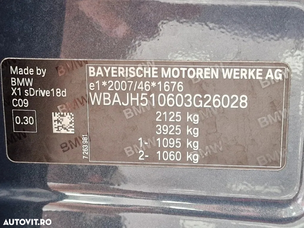 BMW X1 sDrive18d Aut. - 29