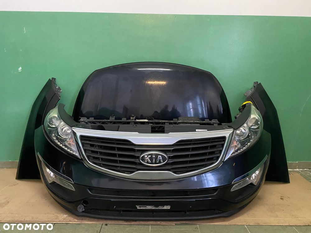 Kia Sportage 3 lll Kolor 1K  Maska Blotniki Zderzak Kompletny pas Lampy - 1