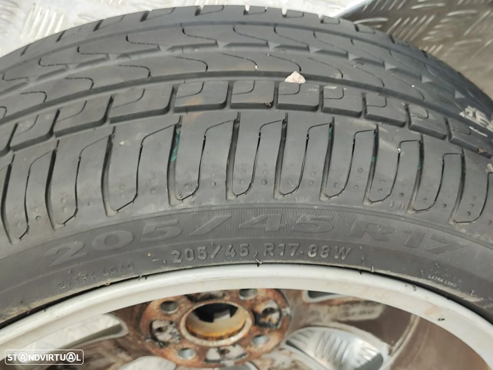 Conjunto jantes 17 R121 Mini Cooper S One D R56 7J ET48 4x100 - 15