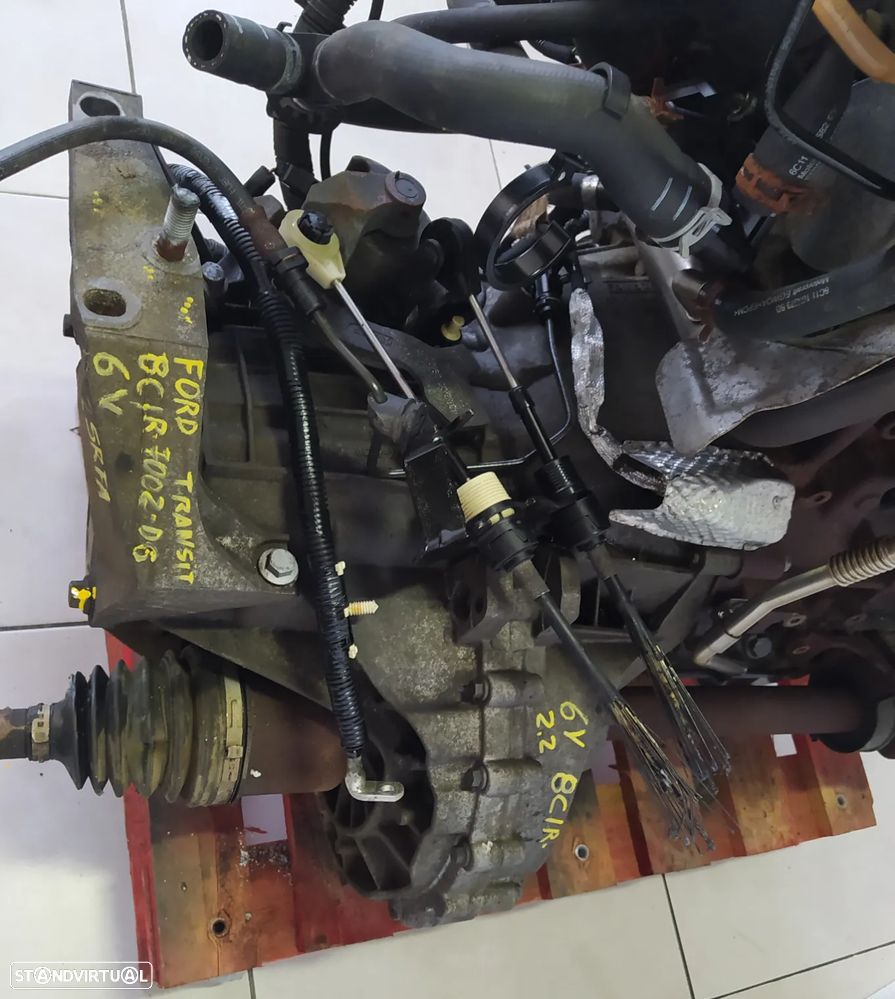 Motor Ford Transit 2.2 TDCI 115cv SRFA - caixa 6 velocidades 8C1R-7002-DG - centralina AC11-12A650-BC - 9