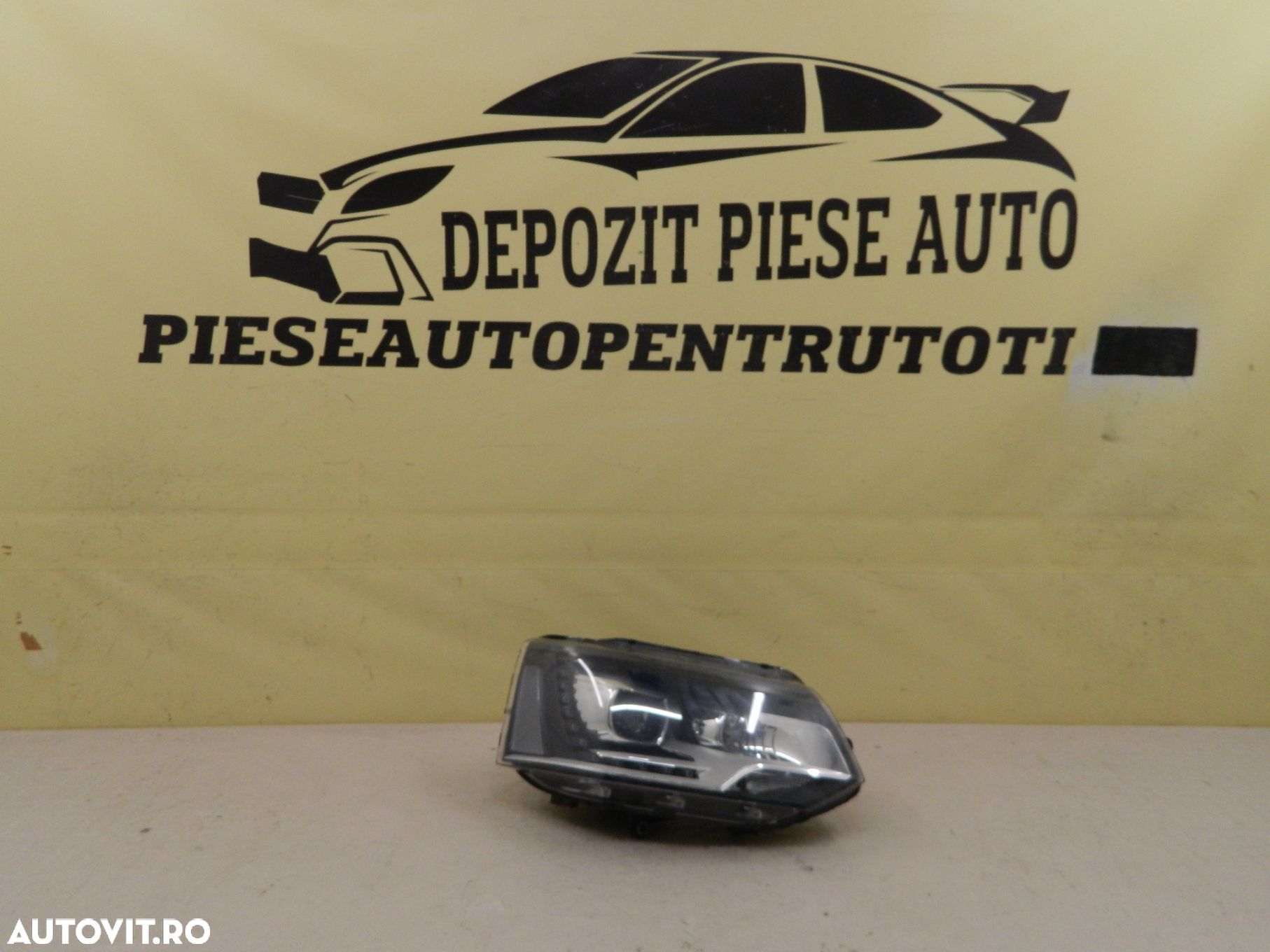 Far dreapta VW Transporter T5 facelift Bi-Xenon LED, 2012, 2013, 2014, cod origine 7E5941016. - 1