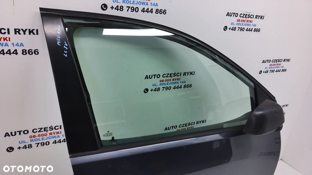 VW Polo 9N Drzwi Prawy Przód LC7V Lusterko - 2