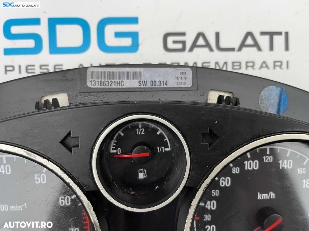 Ceas Ceasuri Cluster Instrumente Bord Opel Zafira B 1.6 2005 - 2014 Cod 13216684 [B2944] - 5