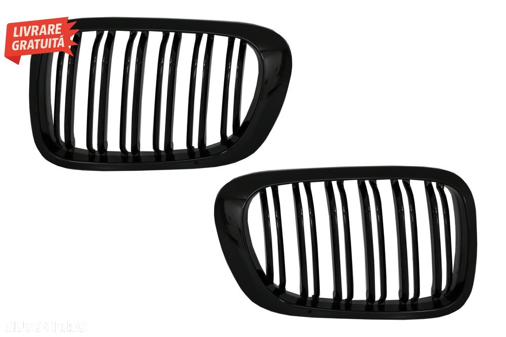 Grile Centrale BMW 3 Series E46 Coupe Cabrio 2 Doors Non Facelift (1999-2002) Negr- livrare gratuita - 1
