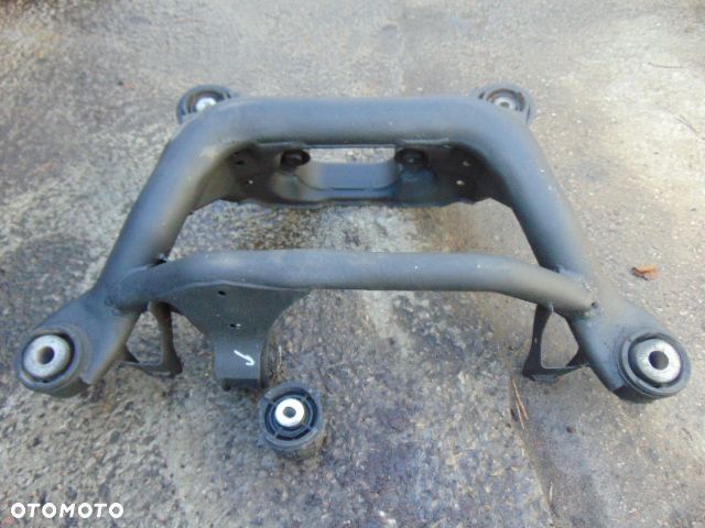 BMW E46 LUX wózek sanki BELKA ława TRAWERSA TYŁ TYLNA zawieszena OK poduszki GUMY - 1