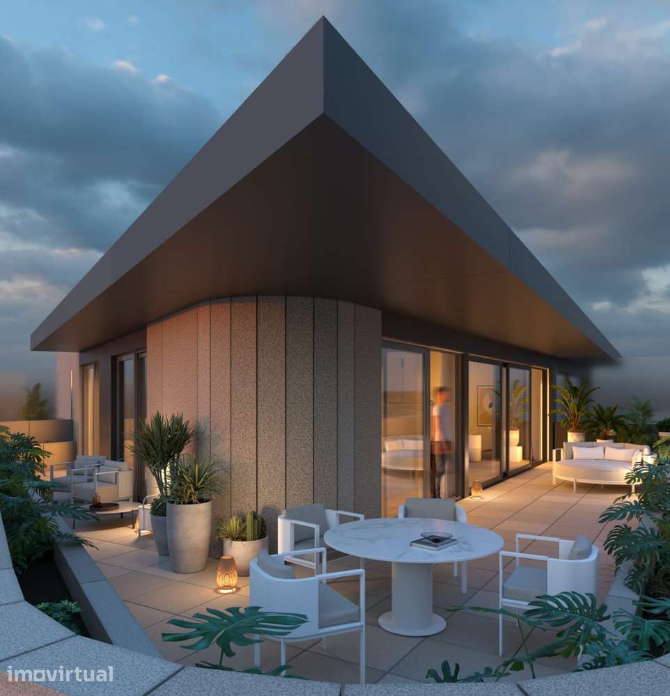 Apartamento T2 moderno, duas frentes e excelente exposição solar - Grande imagem: 2/8