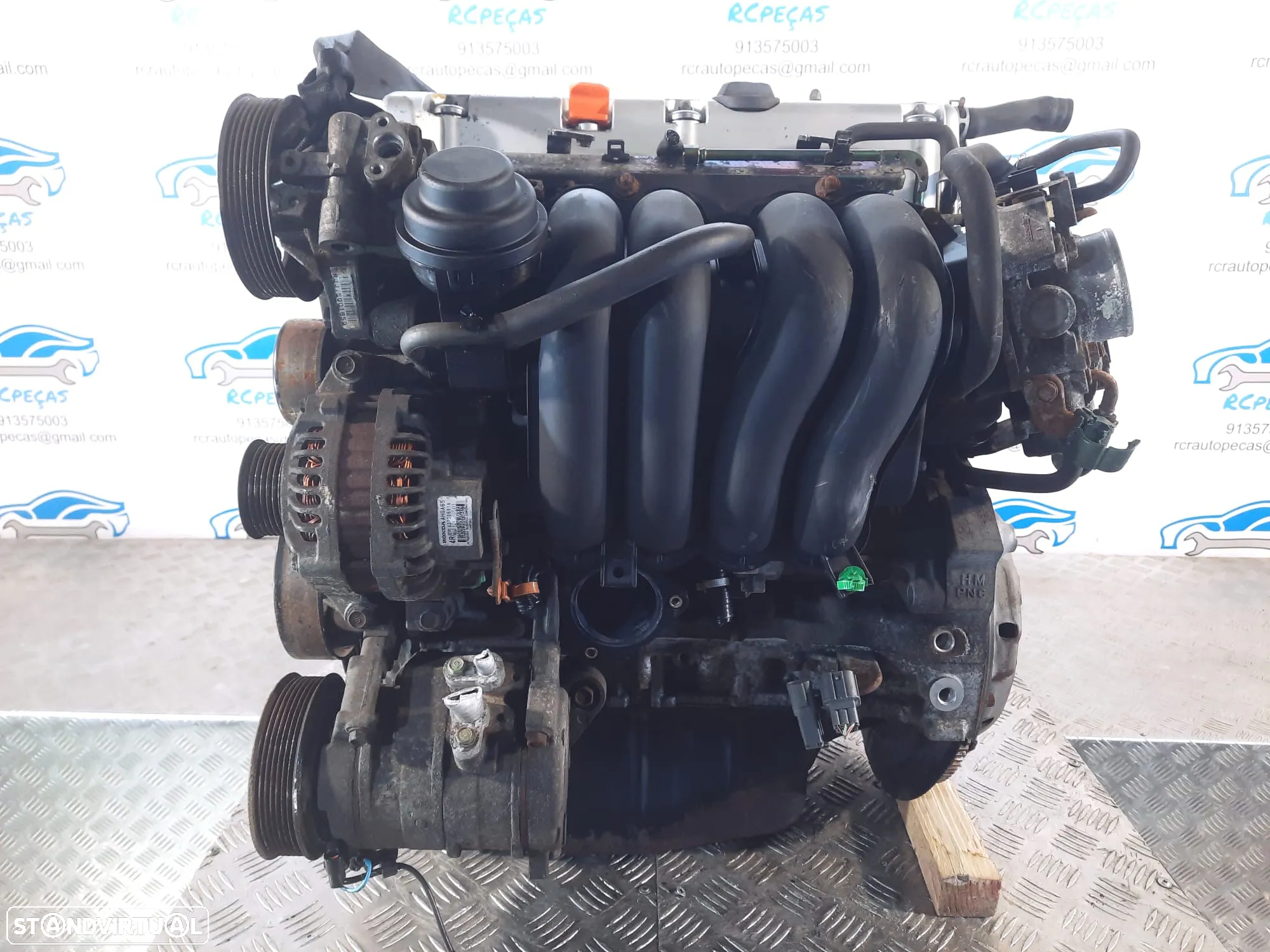 MOTOR COMPLETO 2.0i 16V 150CV K20A9 HONDA FR-V FRV ACCORD CIVIC - 5