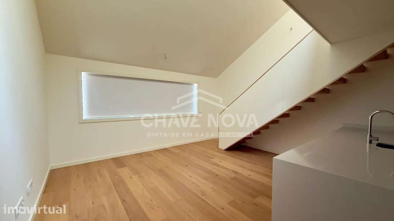 T1 Duplex Mezzanine c/ 2 WC's e lugar duplo de garagem, Matosinhos Sul - Grande imagem: 4/27