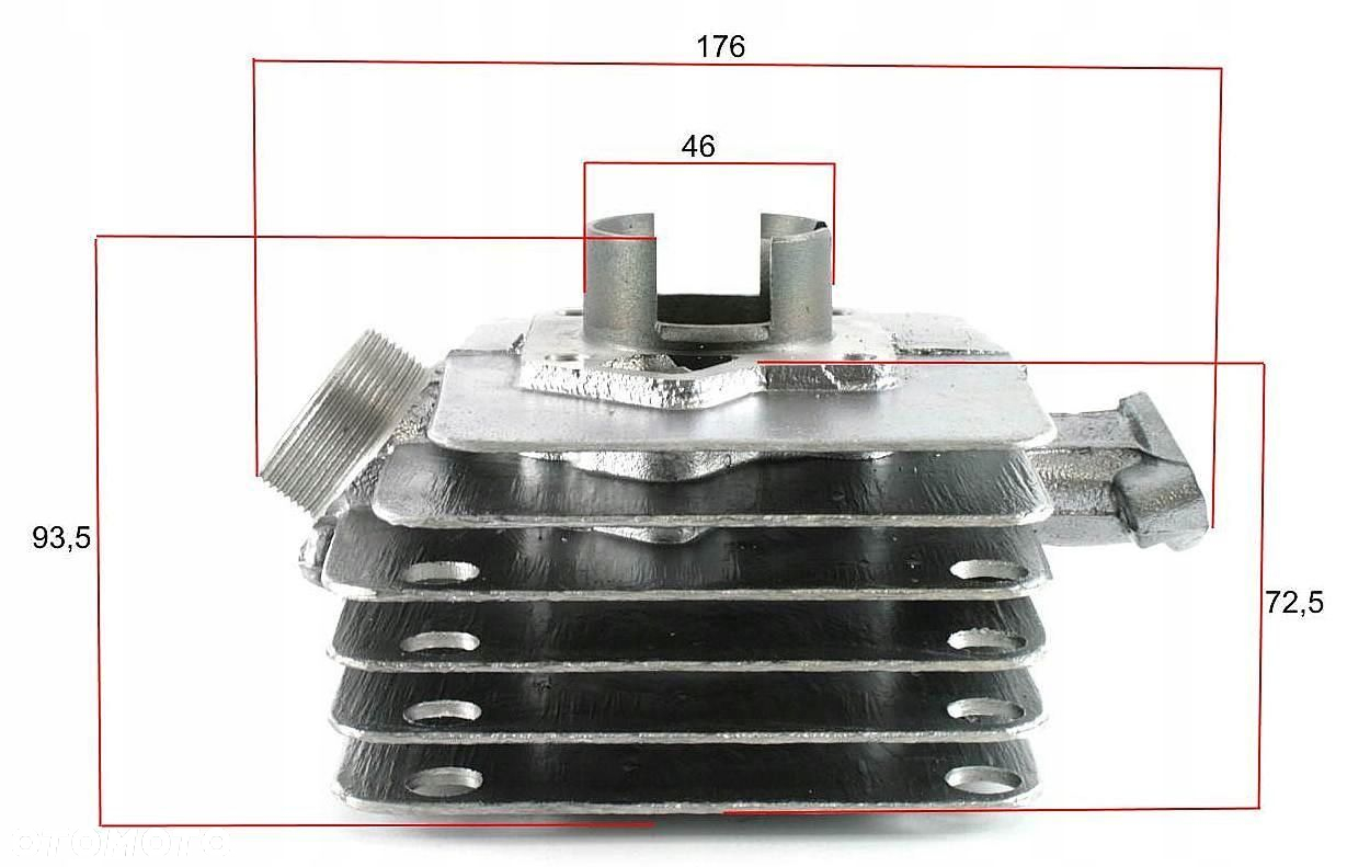 POLSKI CYLINDER SIMSON S51 S 51 ALUMINIOWY  TŁOK ALMOT 38.00 KOMPLET - 3