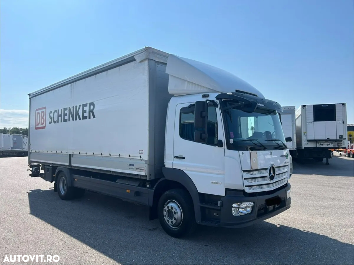 Mercedes-Benz Atego, 15 To, Prelata, Lift, factura externa - 3