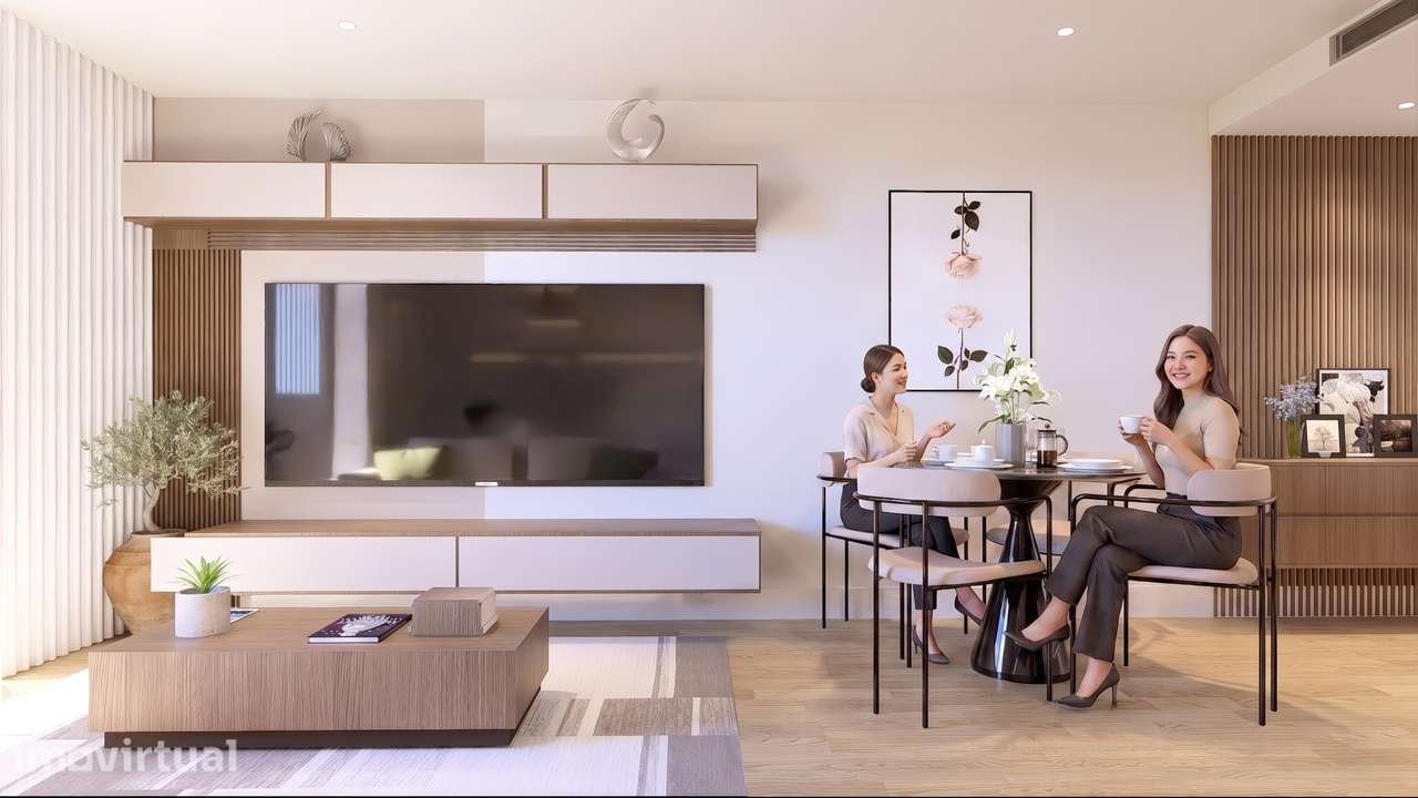 T2 Novo terraço 40 m2 garagem Vilar de Paraiso, Vila Nova de Gaia - Grande imagem: 3/57