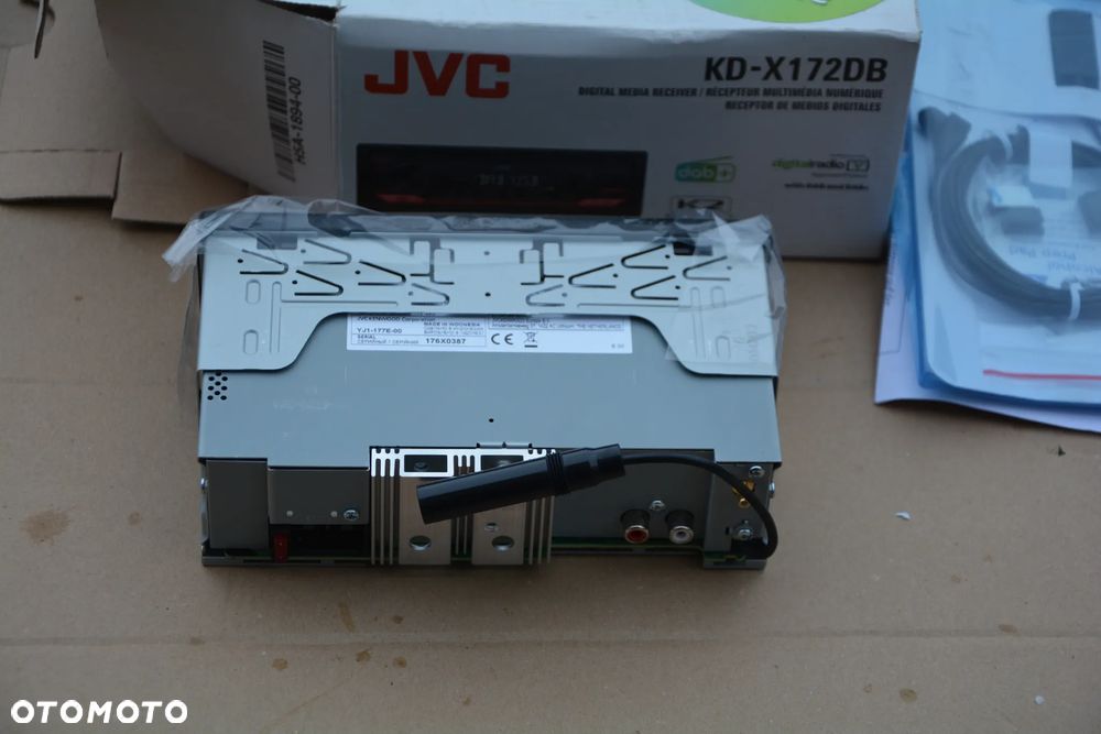 JVC KD-X172DB Radio samochodowe DAB MP3 USB Flac - 4