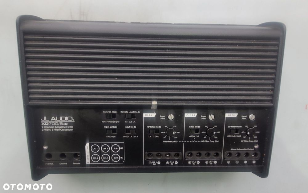 WZMACNIACZ JL AUDIO XD700 5V2 - 1