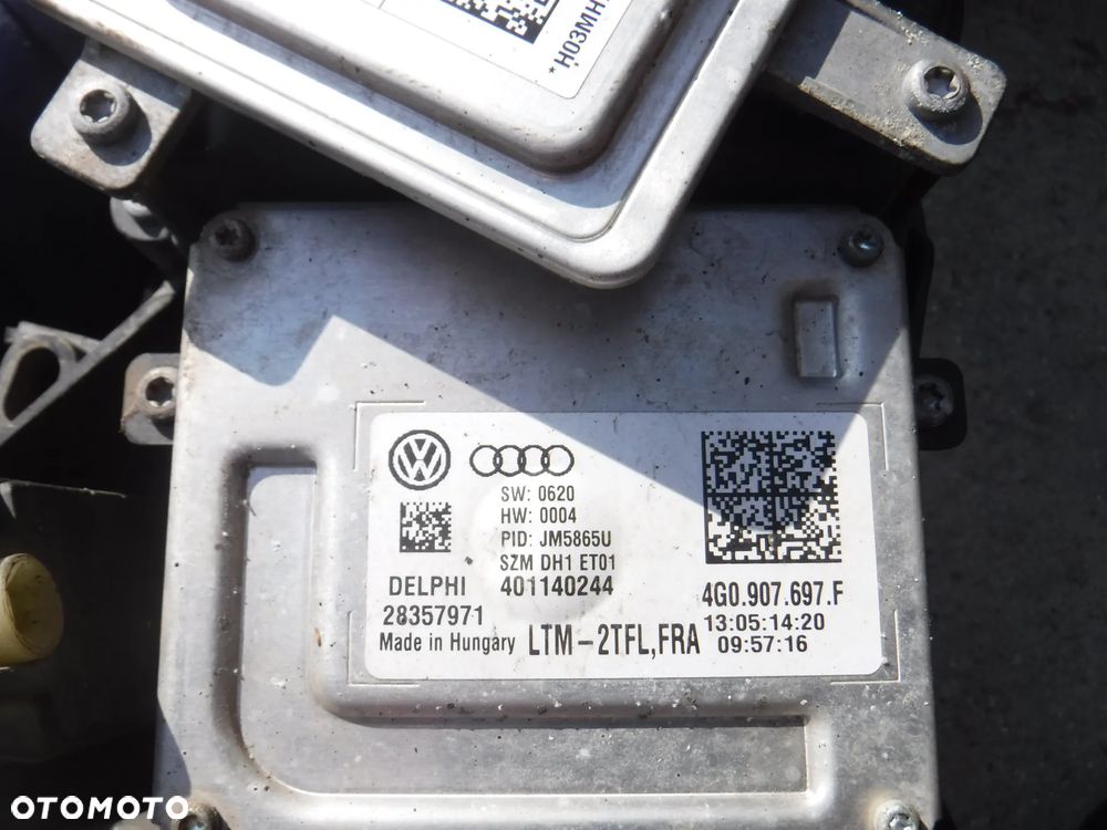 Skoda Superb II LIft Audi A6 A7 Vw Seat Audi modul xenon przetwornica Led 4G0907697F - 1