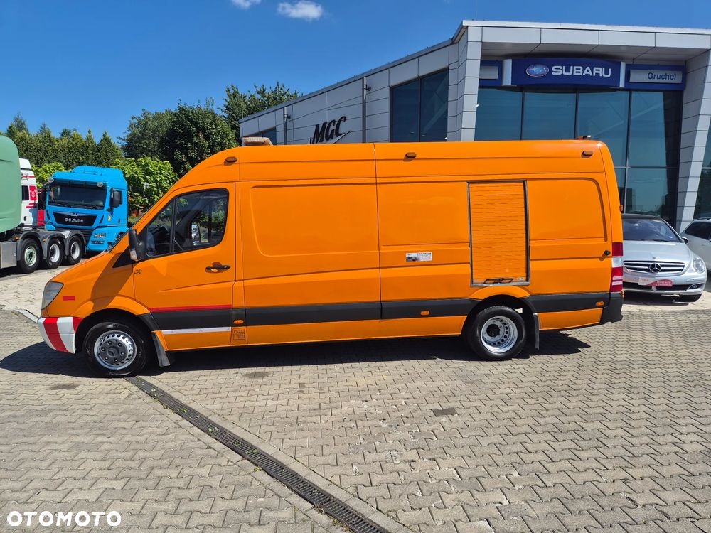 Mercedes-Benz Sprinter 518 CDi / INSPEKCJA KANAŁÓW / 3 KAMERY / SOCJALNE POMIESZCZENIE / W PEŁNI SPRAWNY / DO KANALIZACJI / ASENIZACYJNY / EURO 4 - 12