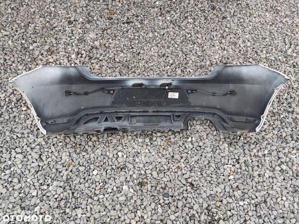 zderzak tył tylny kompletny pdc czujniki volkswagen polo v 6r gti 2009-2013 - 7