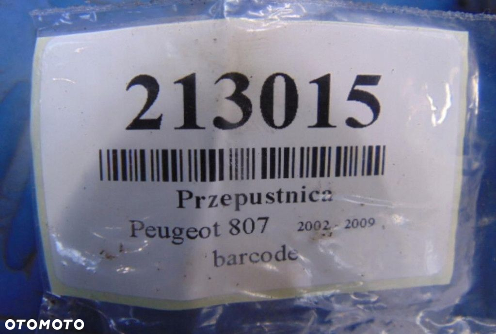 PEUGEOT 807 2.0 16V PRZEPUSTNICA - 6