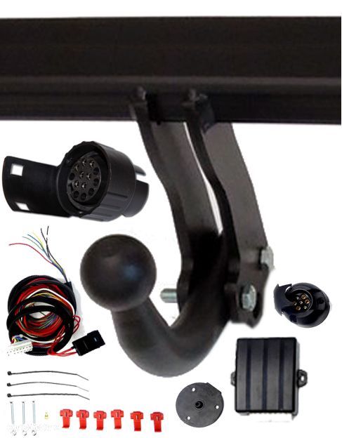 HAK HOLOWNICZY + MODUŁ + WIĄZKA + GNIAZDO 7 PIN/13P RENAULT GRAND SCENIC 3 III od 2009 - 12