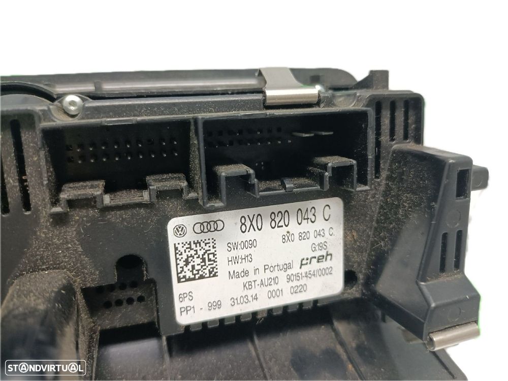 Comando / Botão De Sofagem / Climatronic Audi A1 (8X1, 8Xk) - 3