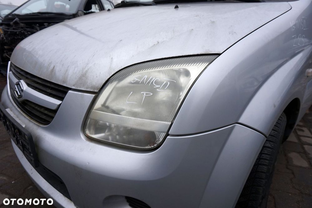 MASKA ZDERZAK BŁOTNIKI LAMPY IGNIS II Z2S  SUZUKI 2003-2011 SREBRNY PRZÓD KOMPLETNY - 20