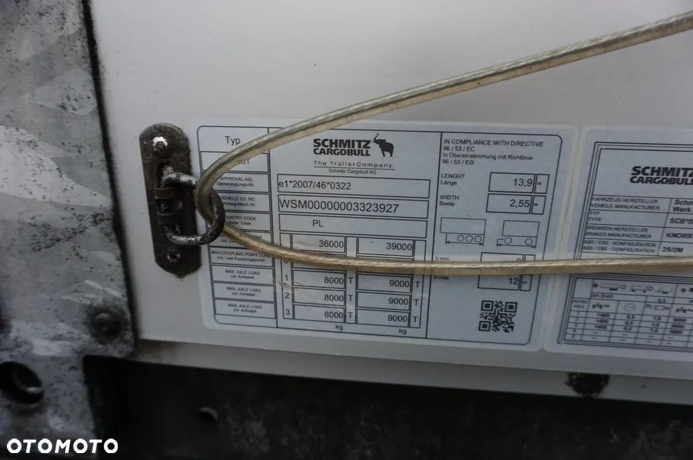 Schmitz Cargobull FIRANA OŚ PODNOSZONA XL * 2019 * - 14