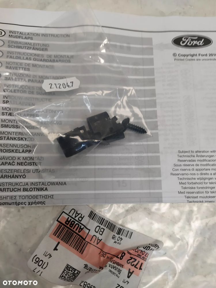 FORD FOCUS MK3 CHLAPACZ LEWY PRAWY TYŁ KOMPLET NOWY ORYGINAŁ - 10