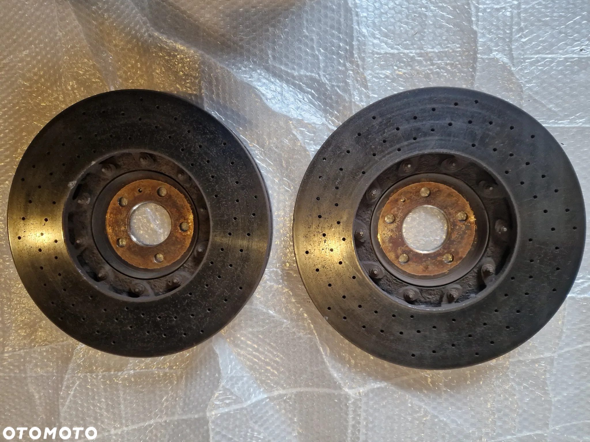Audi A8 S8 D4 A6 S6 A7 S7 C7 tarcze hamulcowe przód CERAMIKA 4H0815301AM 4H0815302M - 11