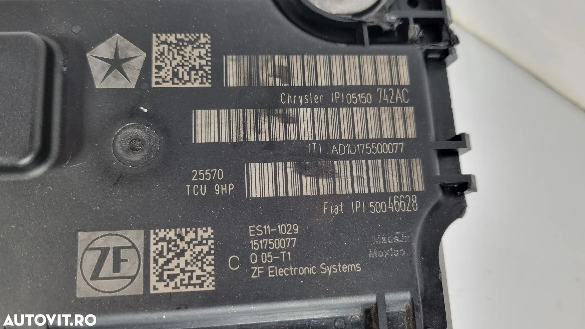 Calculator ES11-1029 151750077 948TE ZF9HP48 / JEEP COMPASS 4WD / JEEP RENEGADE 4WD / 2.0 Diesel / 2015+ - 2