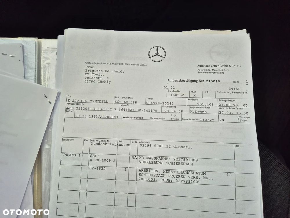 Mercedes-Benz Klasa E 220 CDI Automatik Elegance - 23