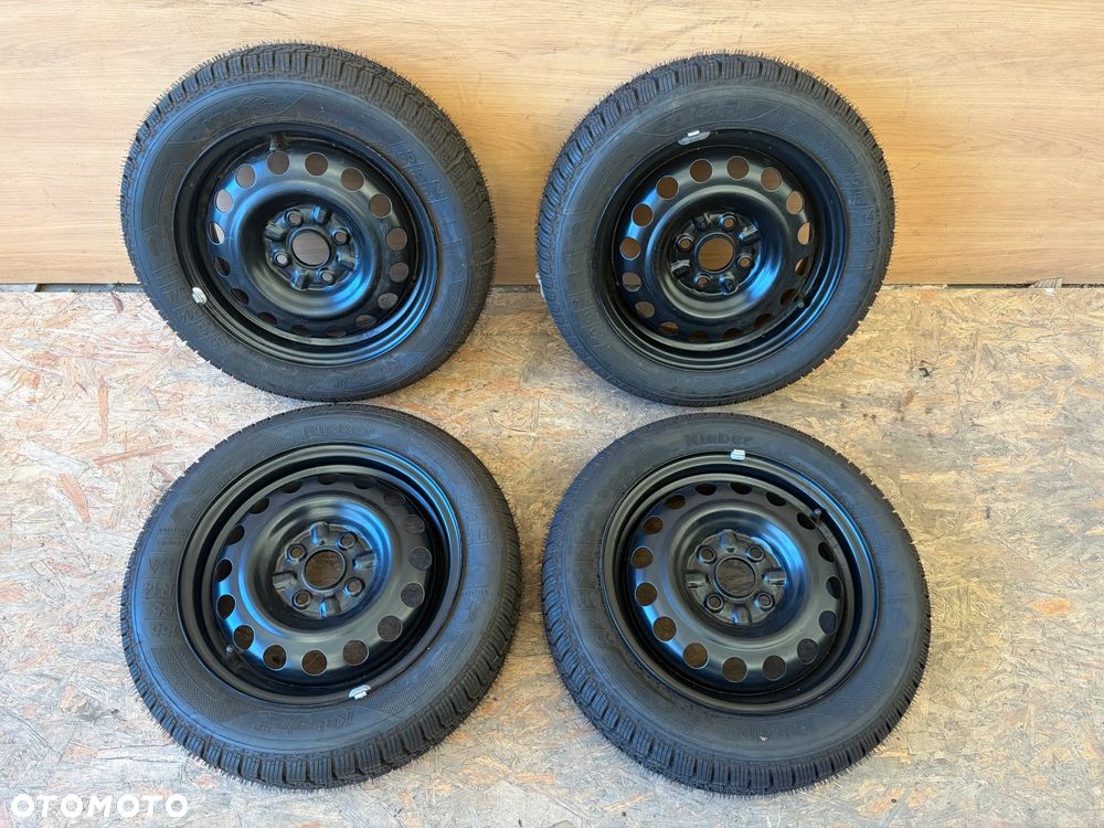 Felgi koła stalowe opony zimowe 4x100 4,5Jx14 ET39 155/65R14 - 1