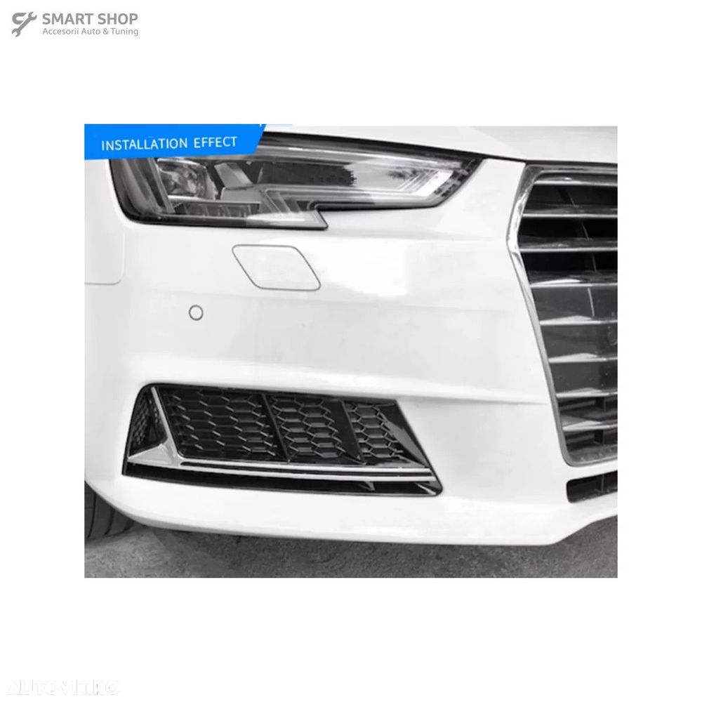 Grile Laterale Audi A4 B9 Sedan Avant (2016-2018) RS4 Design - 6