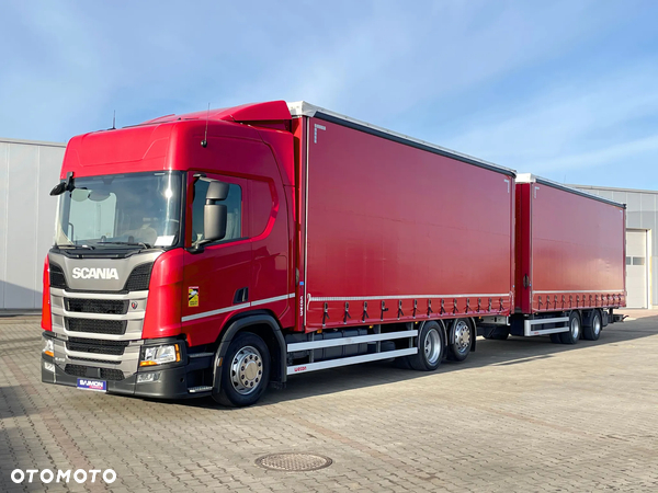 Scania R410 / ZESTAW TANDEM 120 M3 / 7,75 M + 7,75 M / SALON PL