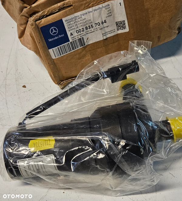 POMPA C.O. WEBASTO U4846 24V A0028357064 Mercedes