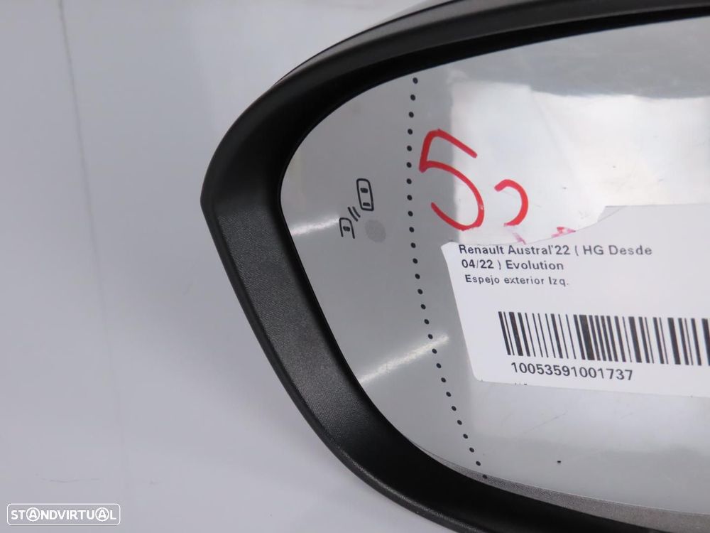 Retrovisor / Espelho Esquerdo Usado / Original RENAULT Austral (HHN) - 2