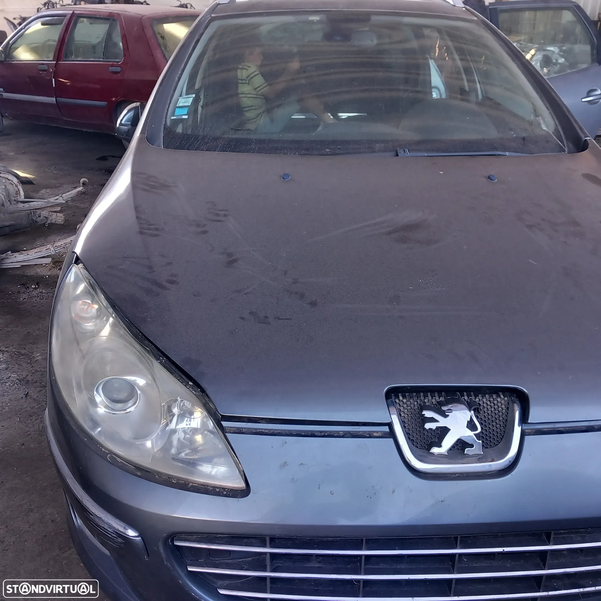 Frente completa peugeot 407 - 5