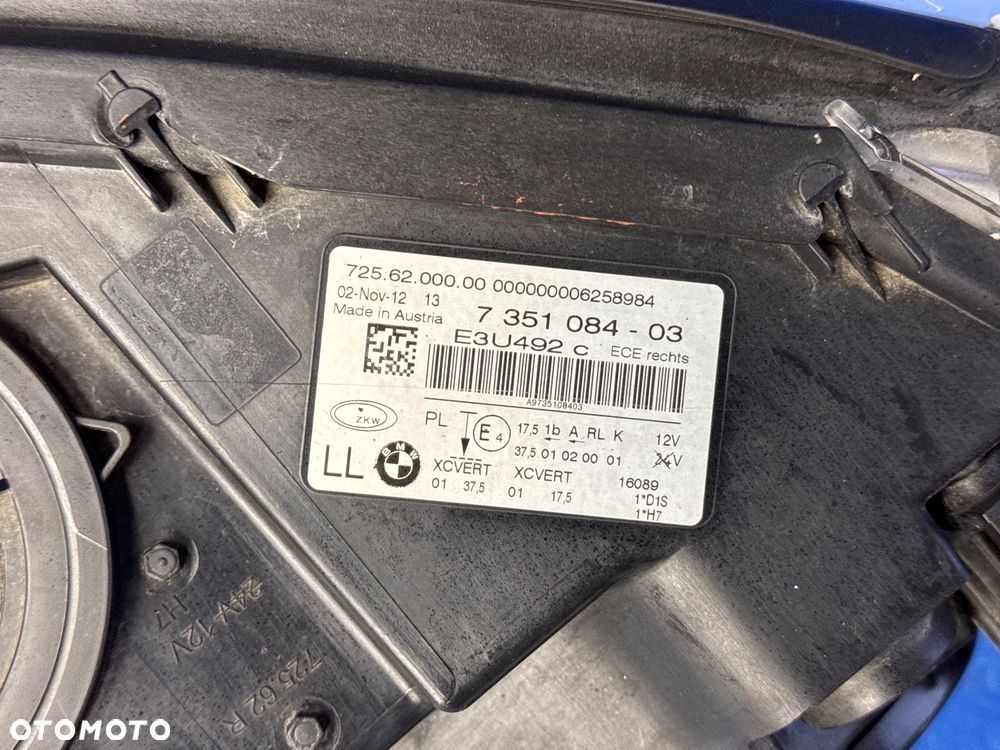 PRAWY BI XENON DYNAMIC BMW F01 F02 KOMPLETNA BDB EUROPA - 5