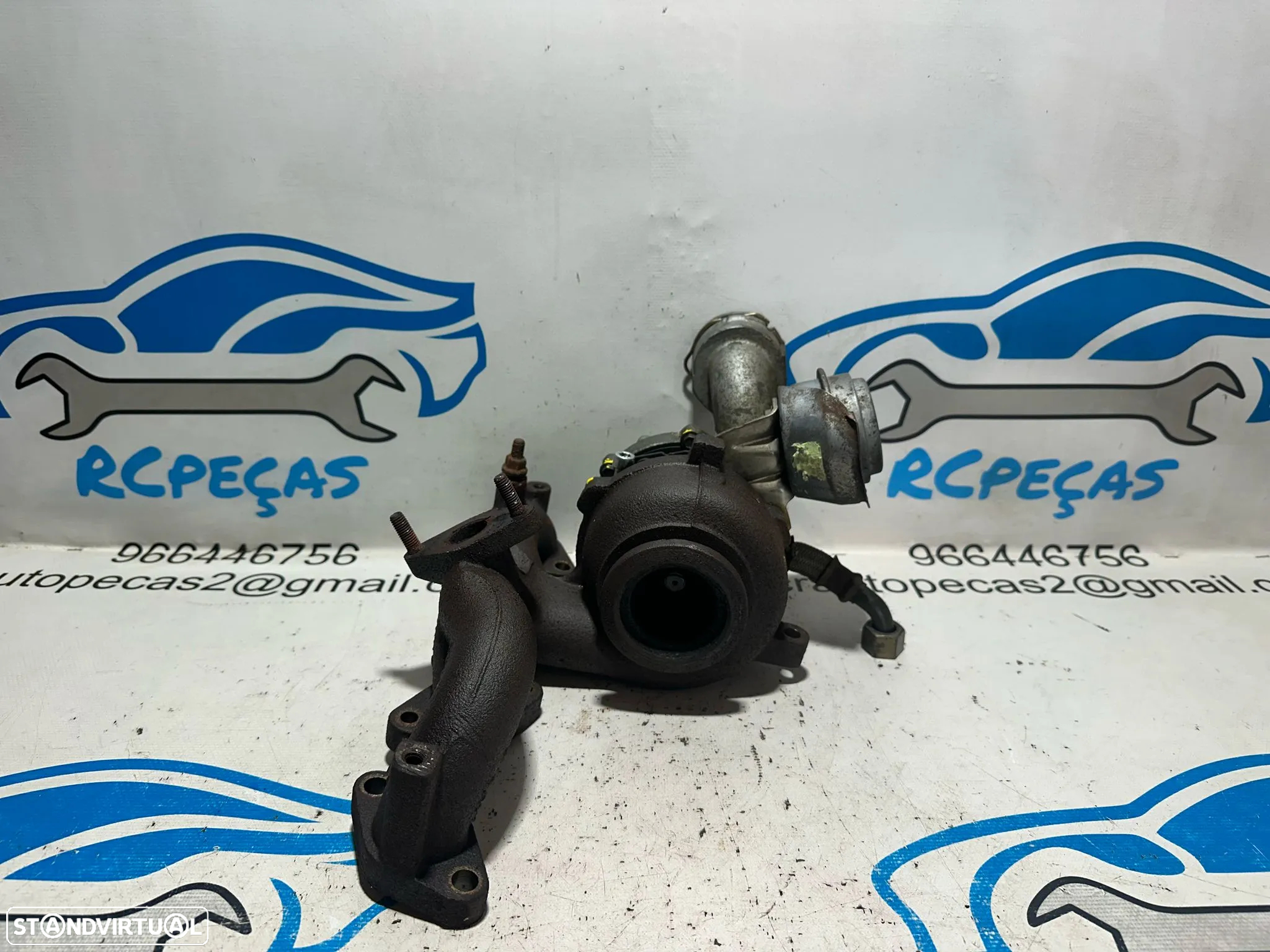 .Turbo Original VW VAG Audi 2.0 TDi BKD BKP 140cv Garrett GT1749VA 724930 / 03G 253 010 J - 9