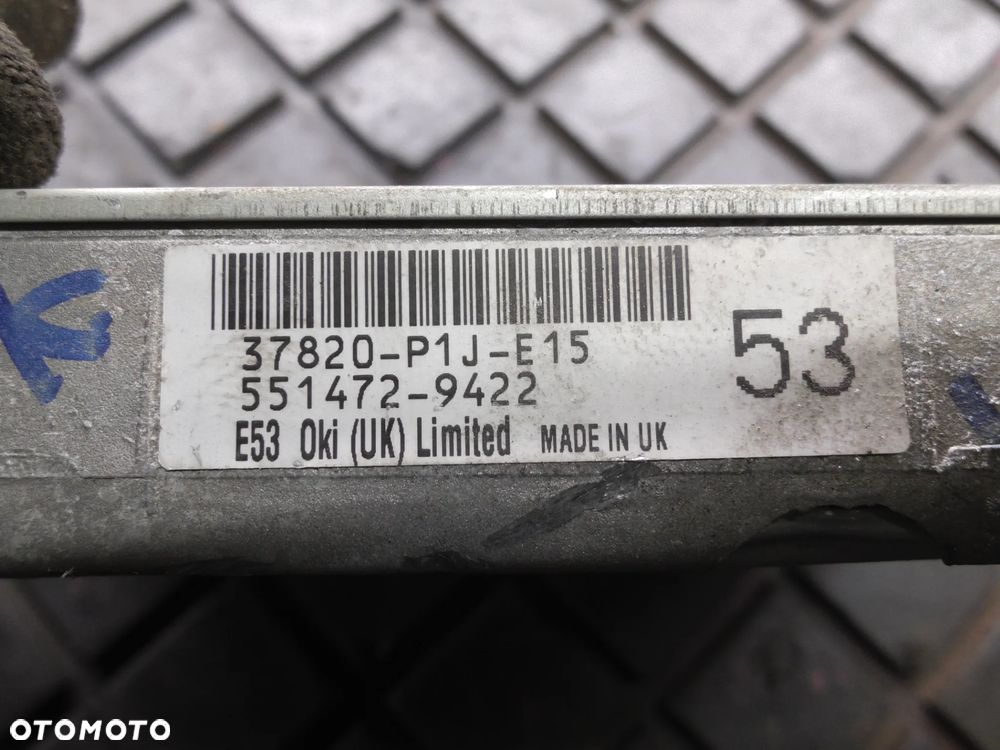 STEROWNIK SILNIKA HONDA CIVIC VI 1.4 16V 37820-P1J-E15 POSIADAM 2 SZT - 3