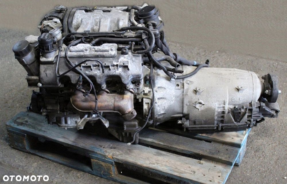 SILNIK WRAZ Z SKRZYNIĄ BIEGÓW MERCEDES SL R230 112973 - 2