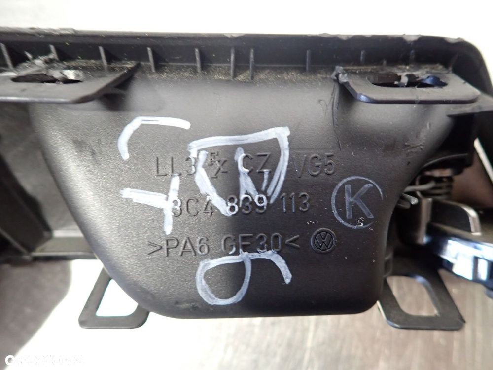 KLAMKA LEWA TYLNA WEWNĘTRZNA VOLKSWAGEN PASSAT B6  3C4839113 - 2