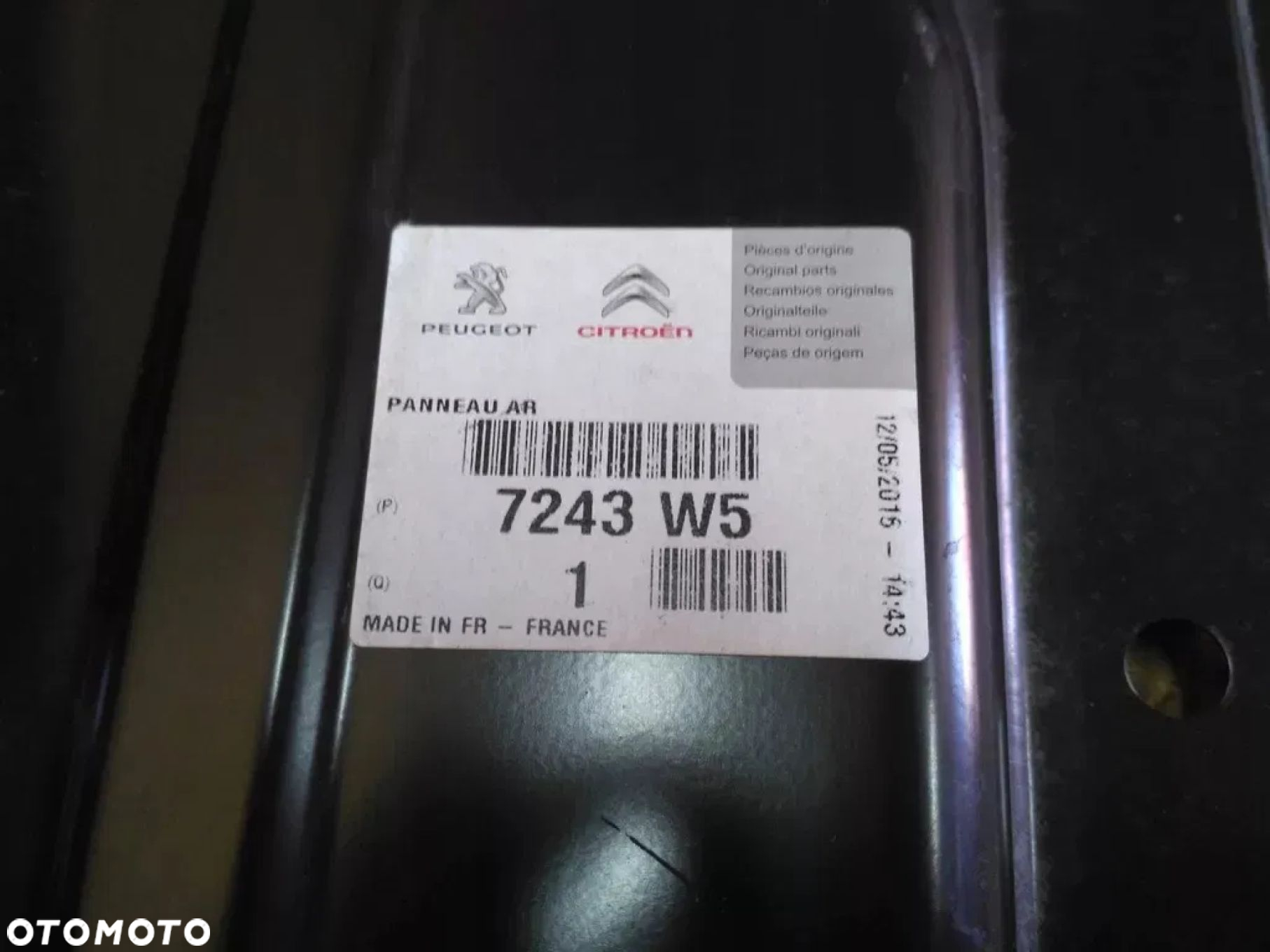 CITROEN C4 GRAND PICASso pas tylny tył belka - 3