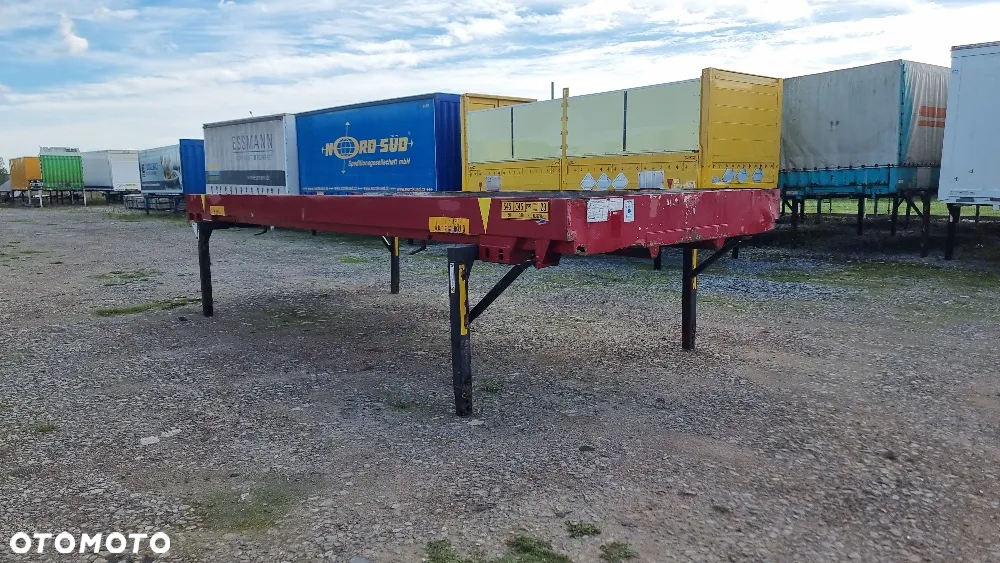 Krone 7.500zł netto KRONE 7.45m BDF PLATFORMA SOLIDNA ZABUDOWA ST.BDB MOŻLIOŚĆ TRANSPORTU - 2