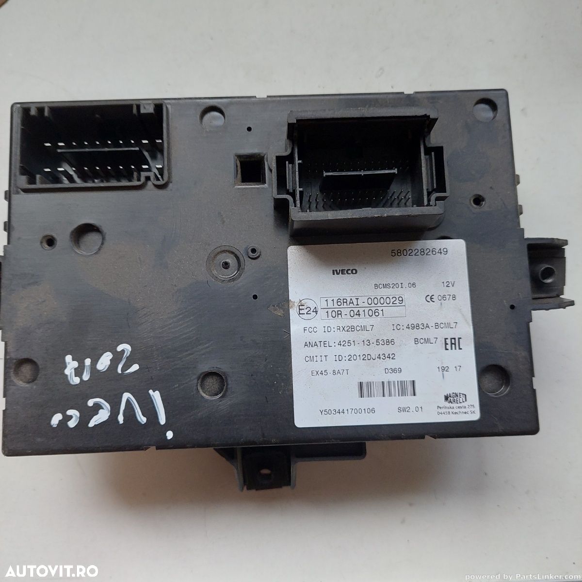 Panou sigurante IVECO DAILY VI Box Body / Estate 2014 - > 5802282649 - 1