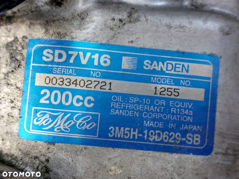 SPRĘŻARKA KOMPRESOR KLIMATYZACJI MAZDA 3 I BK 1.6 D 3M5H-19D629-SB - 2